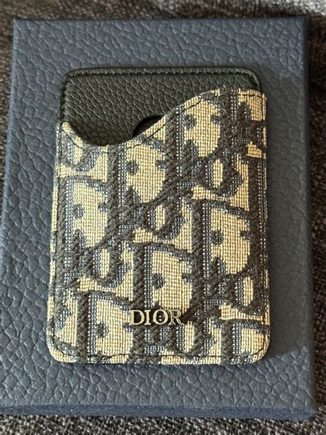 dior magsafe wallet|christian dior card wallet.